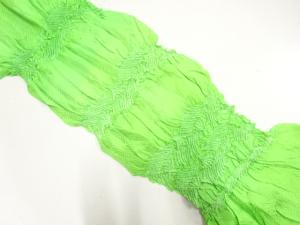 正絹　絞り　帯揚げ